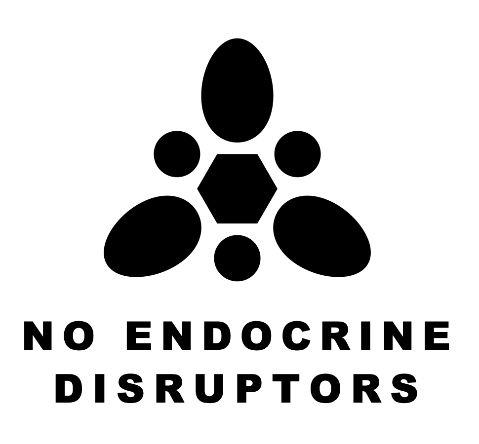 EDC Free symbol indicating product contains no endocrine disruptors